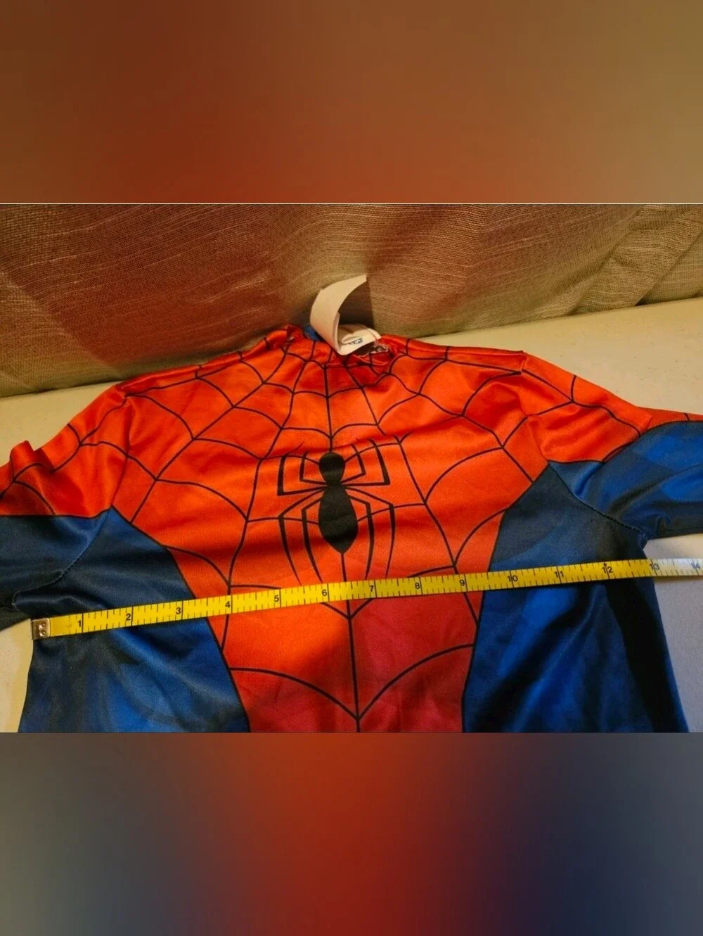 Marvel Spiderman Child Large 10-12 Costume‎ Spandex Zentai Suit Mask Jazwares